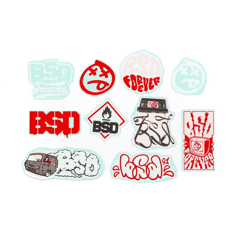 Пакети наклейок BSD купити в Україні на BSD BMX Пакети наклейок BSD купити в Україні на BSD BMX
