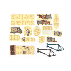 Набір наклейок grime frame купити в Україні на BSD BMX